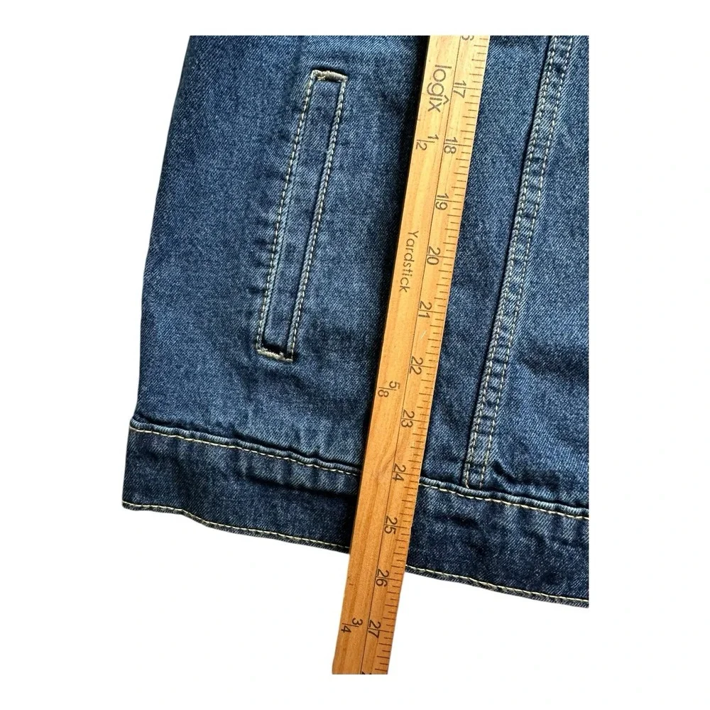 True Religion Men Classic Denim Trucker Jacket Sz L Chief Keef Sematary